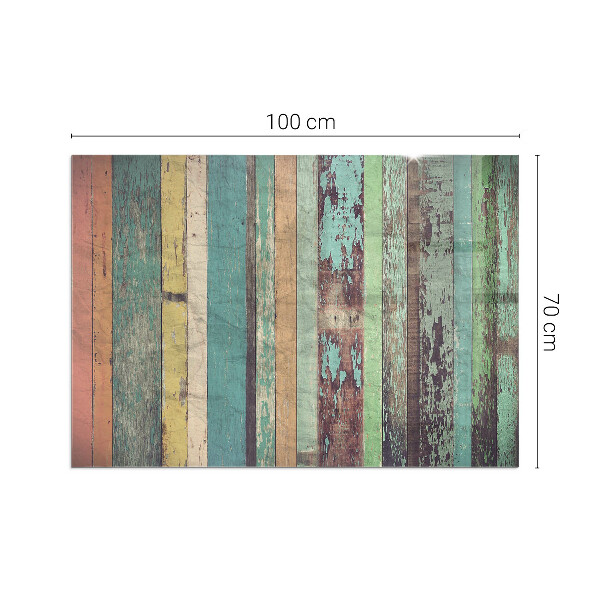 Obdélníkové tvrzené sklo pod krbová kamna Desky v různých odstínech