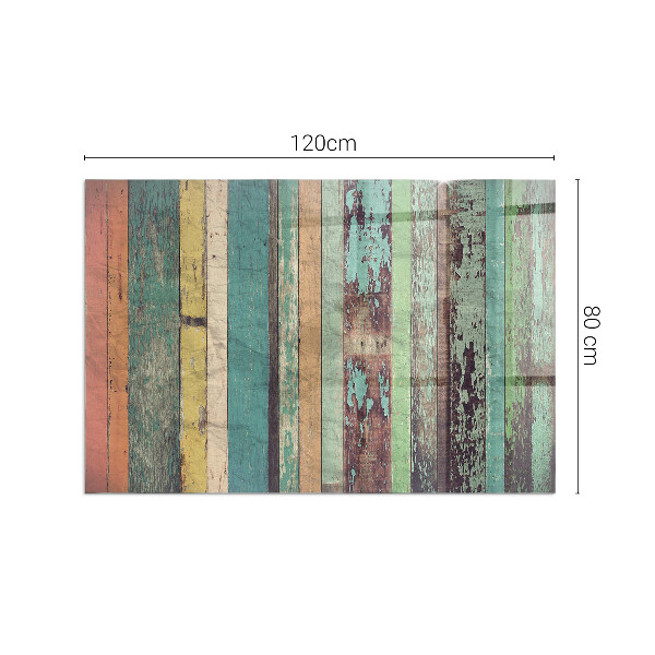 Obdélníkové tvrzené sklo pod krbová kamna Desky v různých odstínech