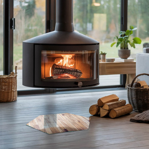 Sklo pod krb Dřevěná deska v rozvržení