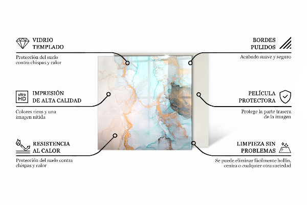 Podložka před krb Desky z přírodního dřeva