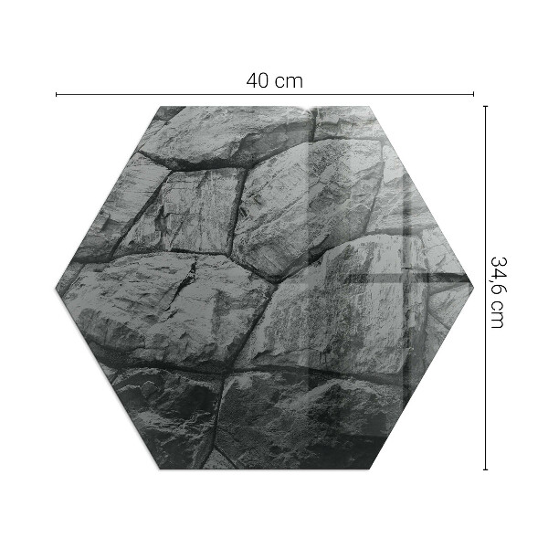 Podložka před krb Vzor z přírodního kamene