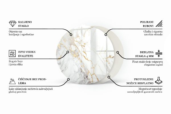 Pracovní deska Černá bez vzorů