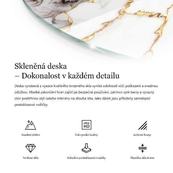 Pracovní deska Mramorové žíly v designu