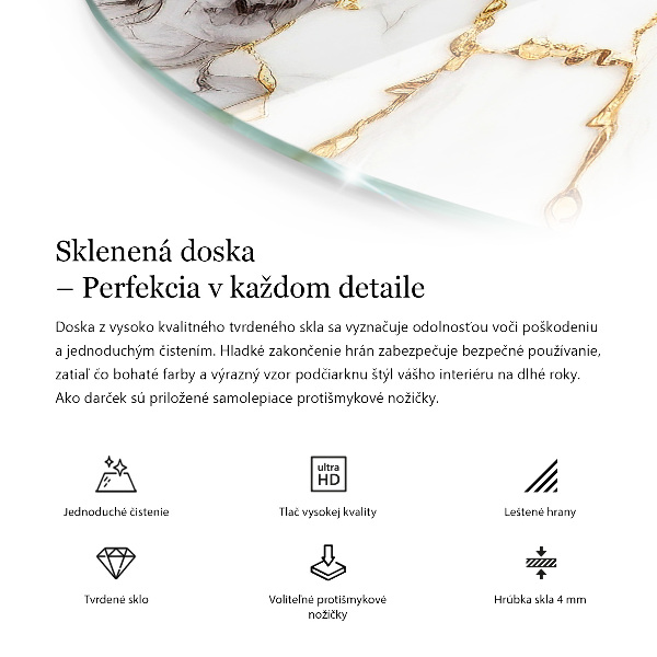 Pracovní deska Mramorové žíly v designu