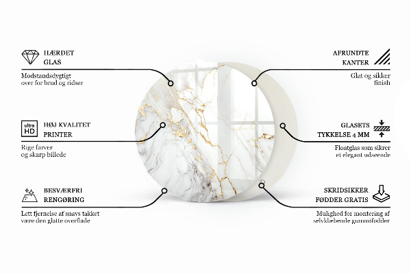 Pracovní deska Mramorový motiv v přírodě