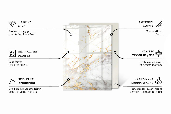 Stolová deska Vzor dřevěných panelů