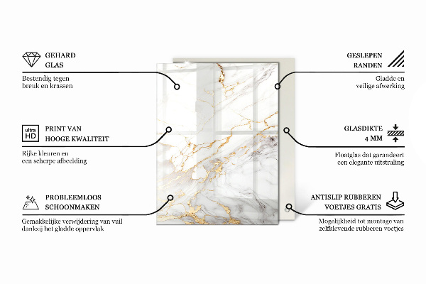 Stolová deska Mramorový vzor