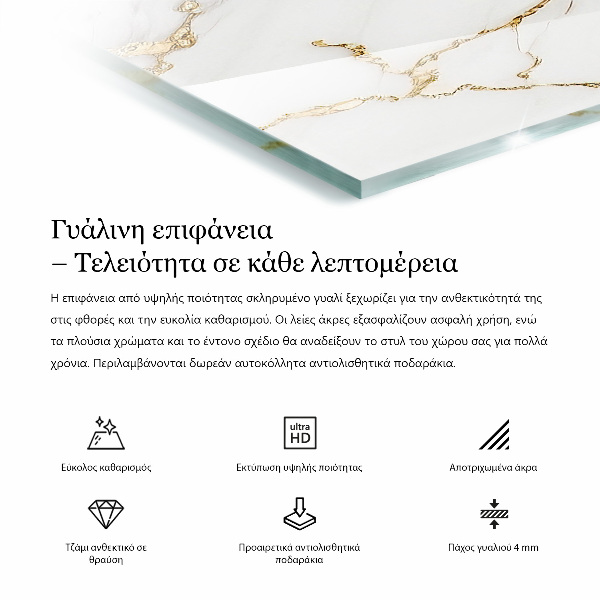 Stolová deska Ozdoby ve stylu mozaiky