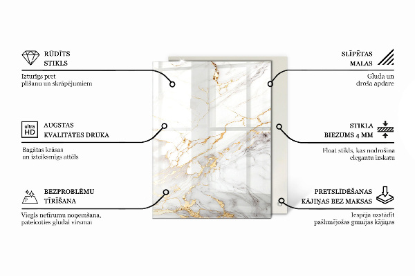 Stolová deska Ozdoby ve stylu mozaiky