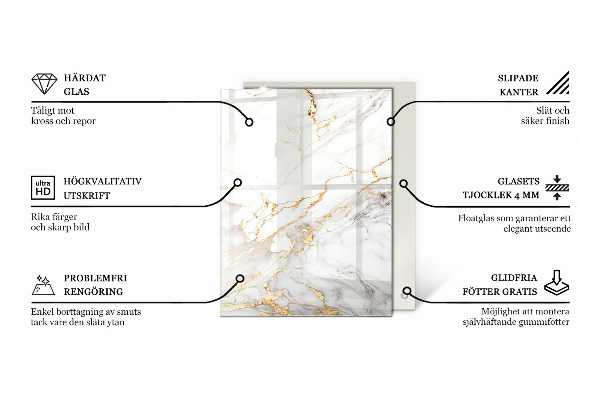 Stolová deska Vzor z přírodního kamene