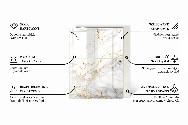 Stolová deska Vzor přírodního dřeva a pryskyřice