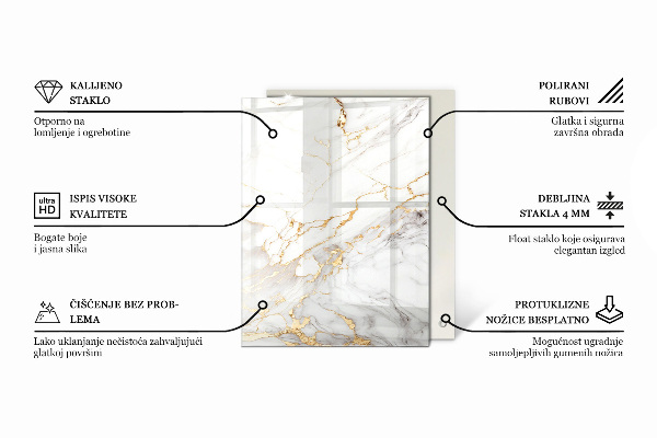 Stolová deska Vzor přírodního dřeva a pryskyřice