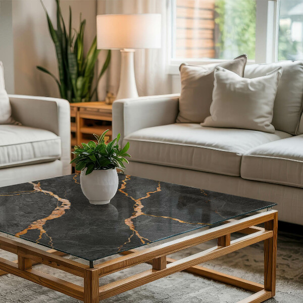 Stolová deska Mramorový vzor s jemnými žilkami