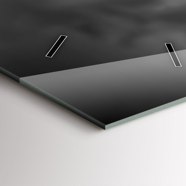 Vertikální skleněné hodiny Effelova věž v Paříži