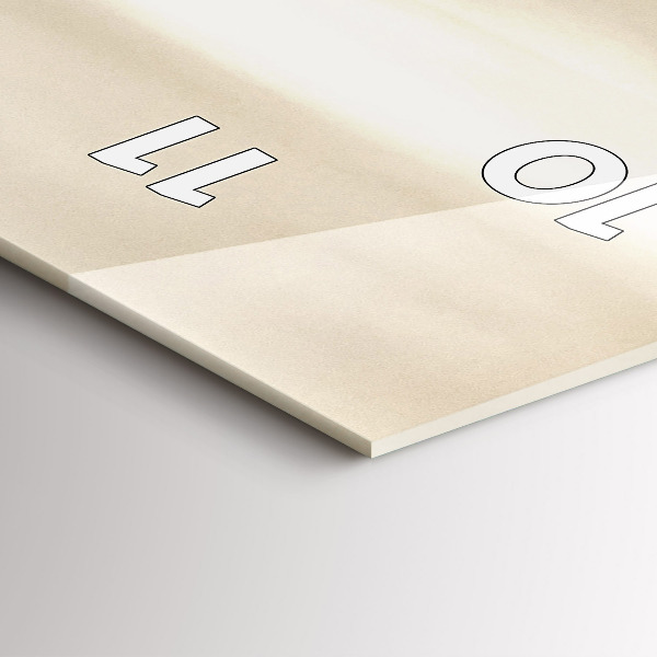 Vertikální skleněné hodiny Panorama Paříže