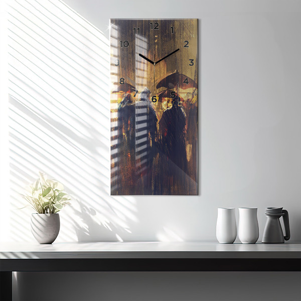 Vertikální skleněné hodiny Impresionismus v umění Trh