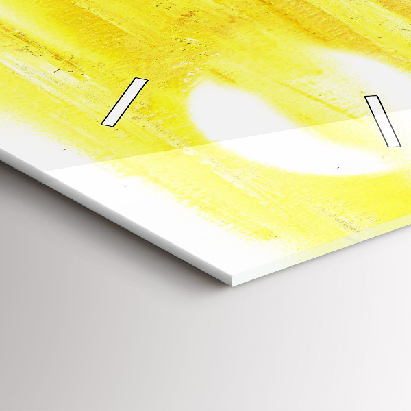 Vertikální skleněné hodiny Benátský most Rialto