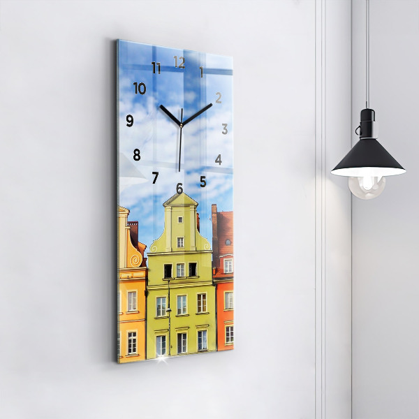 Vertikální skleněné hodiny Vratislav - Staré město
