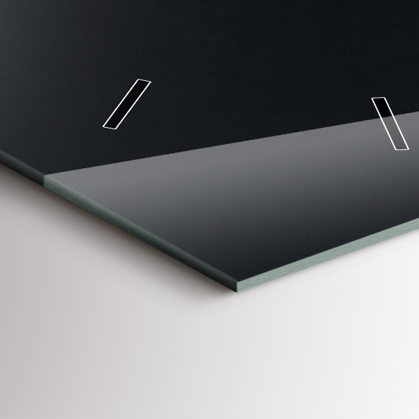 Vertikální skleněné hodiny Kávová zrna