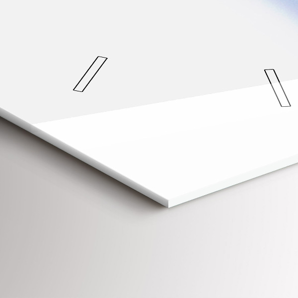 Vertikální skleněné hodiny Pohled pod vodu