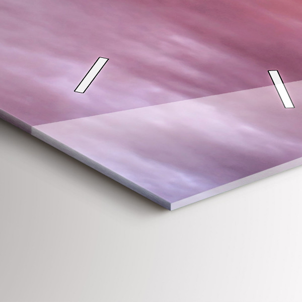 Vertikální skleněné hodiny Starý větrný mlýn na Santorini