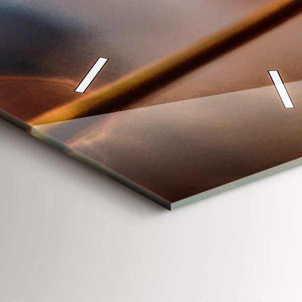 Vertikální skleněné hodiny Foukač s rosou