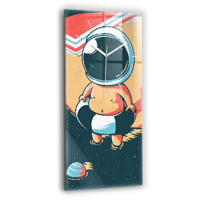 Vertikální skleněné hodiny Dětská představivost