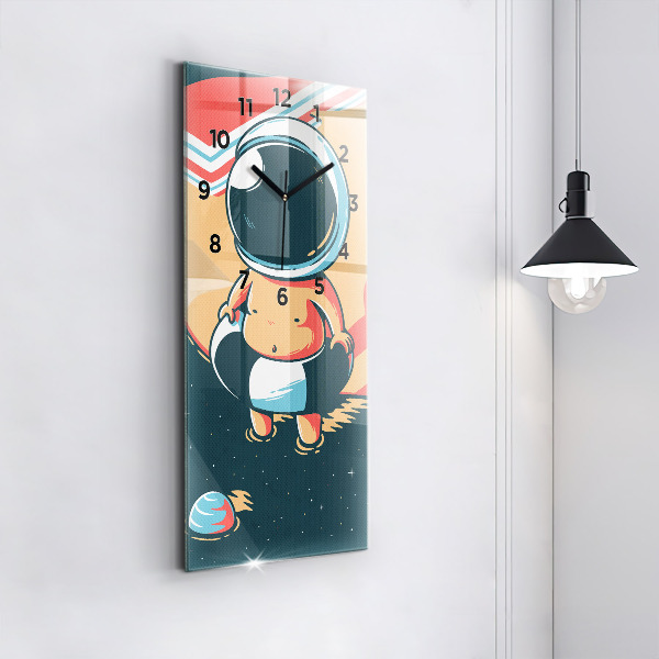 Vertikální skleněné hodiny Dětská představivost