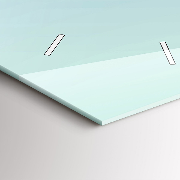 Vertikální skleněné hodiny Geometrické obrazce