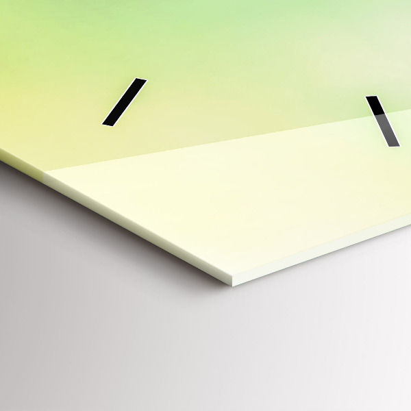 Vertikální skleněné hodiny Zeměkoule