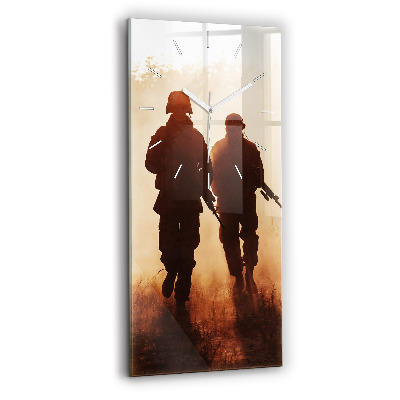 Vertikální skleněné hodiny Námořní pěchota Spojených států