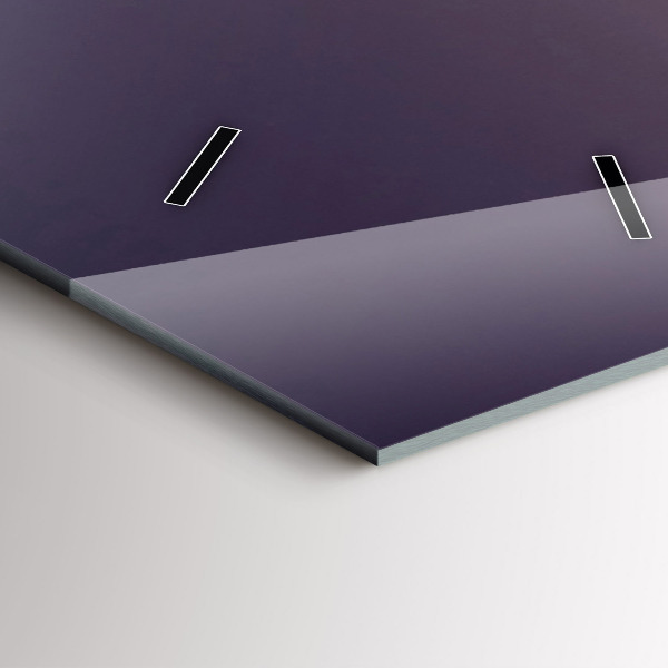 Vertikální skleněné hodiny Východní řeka v New Yorku