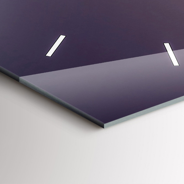 Vertikální skleněné hodiny Východní řeka v New Yorku