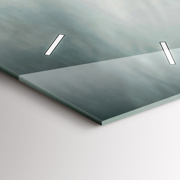 Vertikální skleněné hodiny Adrenalinový styl na motorce