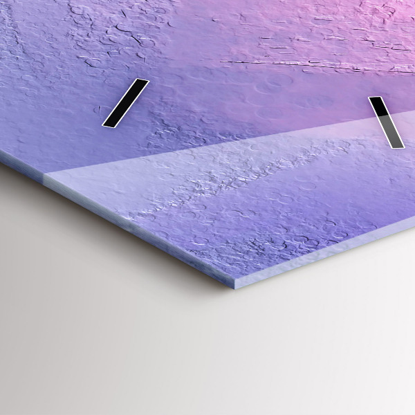 Vertikální skleněné hodiny Mořská krajina