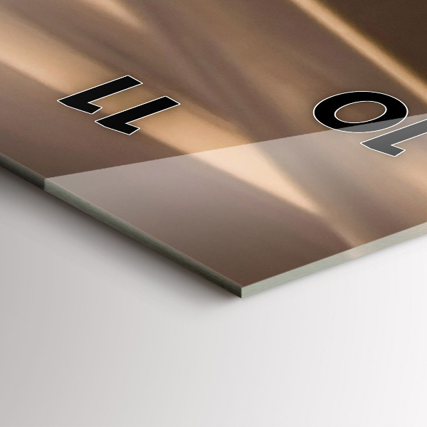 Vertikální skleněné hodiny Čtyřkolka v poušti