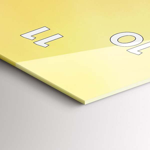 Vertikální skleněné hodiny Řeka Ču-ťiang Čína