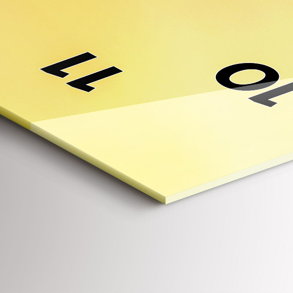 Vertikální skleněné hodiny Řeka Ču-ťiang Čína