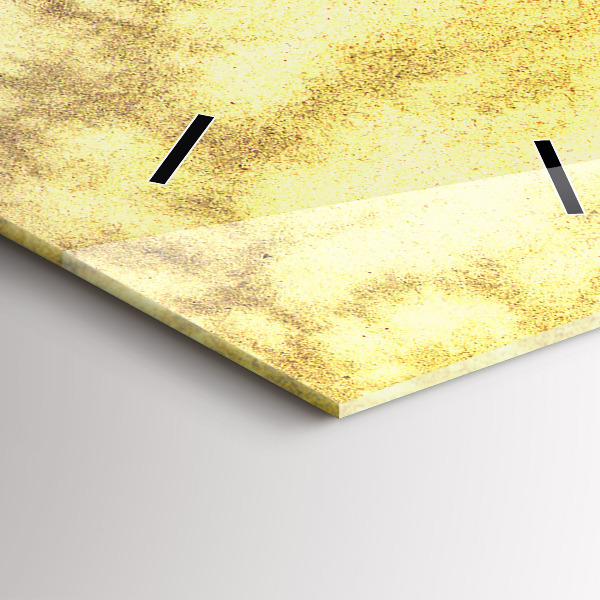 Vertikální skleněné hodiny žena s deštníkem