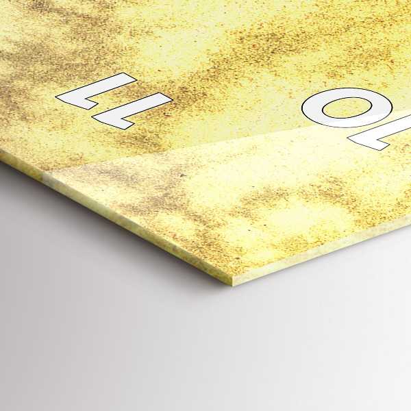 Vertikální skleněné hodiny žena s deštníkem