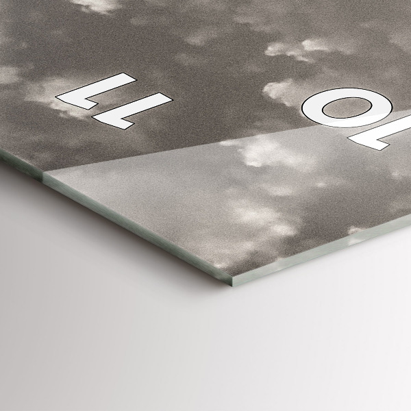 Vertikální skleněné hodiny Londýn Anglie Big Ben