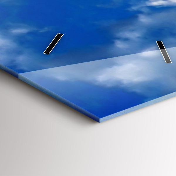 Vertikální skleněné hodiny Francie Eiffelova věž