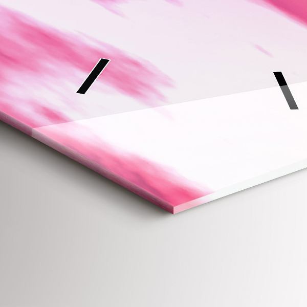 Vertikální skleněné hodiny Západ slunce u Stonehenge