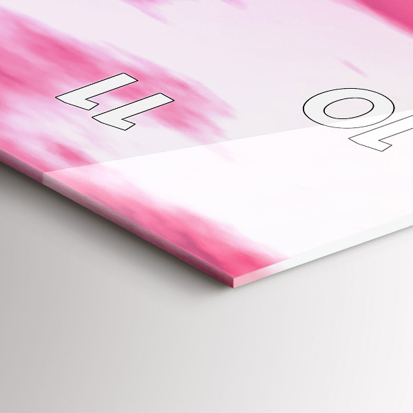 Vertikální skleněné hodiny Západ slunce u Stonehenge