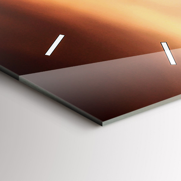 Vertikální skleněné hodiny Mušle na pláži