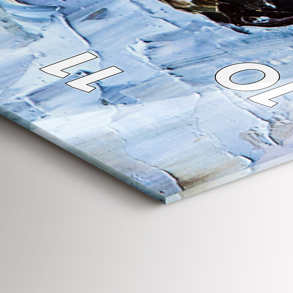 Vertikální skleněné hodiny Mladé baletky