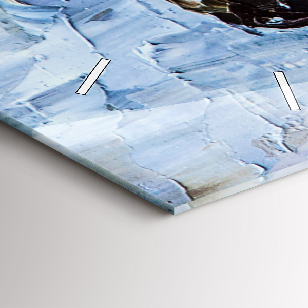 Vertikální skleněné hodiny Mladé baletky