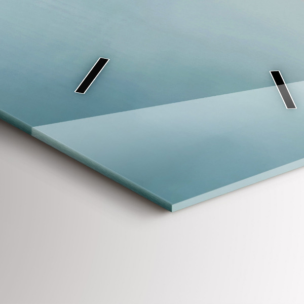 Vertikální skleněné hodiny Surrealistický plameňák