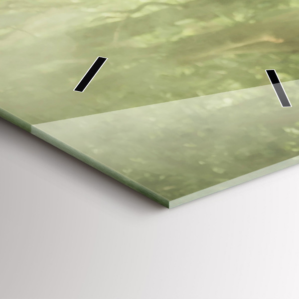 Vertikální skleněné hodiny Děti vedoucí slona