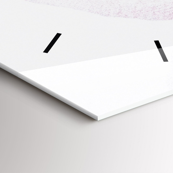 Vertikální skleněné hodiny Suché květy máku